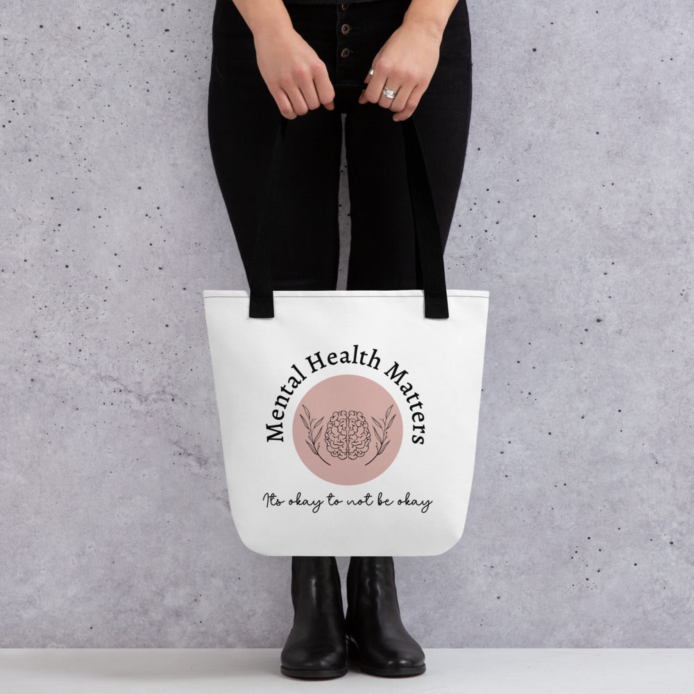 Mental health matters tote bag